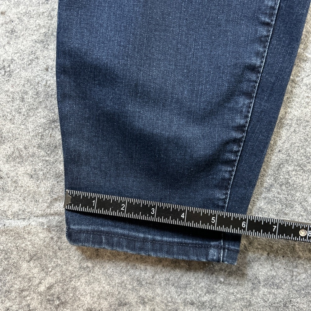 New Express Skinny Jeans Women's Size 14 Denim Dark Wash - Picture 6 of 12